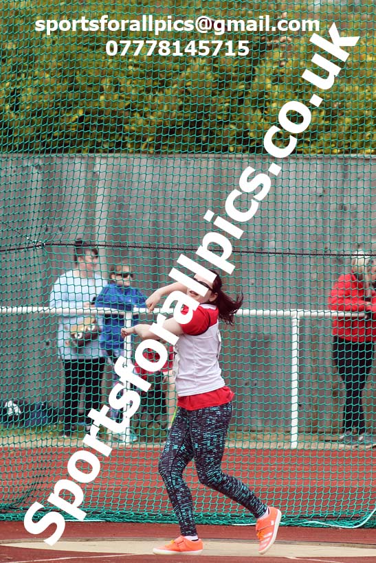 Discus, 2021 NECAA Middlesbrough Open Meting, Sunday, May 9th. Photo: David T. Hewitson/Sports for All Pics